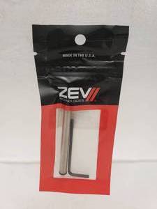 lot 197 image: Zev Stainless Steel Guide Rod for Glock - Standard Frame w Zev Stainless Steel Guide Rod Reducing Ring (REQUIRED IF USING A GEN 4 GLOCK)