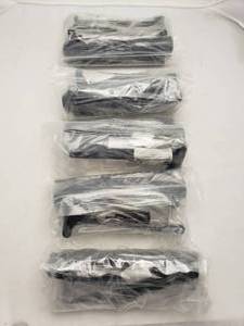 lot 80 image: AR15 Forged Stripped Upper Receiver w DSG Logo.  Includes Port Door Kit, Charging Handle & Forward Assist Kit - QUANTITY 5 - BID IS TIMES THE QUANTITY