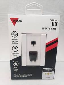 lot 163 image: Trijicon S&W M&P Trijicon HD Night Sight Set - Orange Front Outline