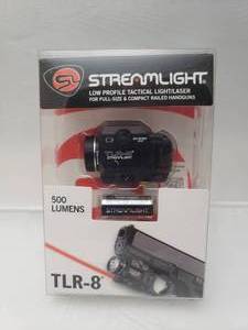 lot 335 image: Streamlight TLR 8 500 Lumen Weapon Light w Red Laser