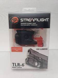 lot 337 image: Streamlight TLR 6 M&P Shield LED Tactical Light   No Laser   Black