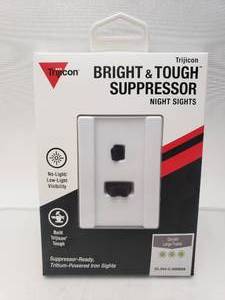 lot 349 image: Trijicon Bright & Tough Night Sight Suppressor Set for Glock 20 & 21