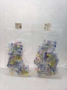 lot 492 image: 2 Packs of Soft Yellow Neon EAR SOFT Earplugs w Cord 10 Per Pack