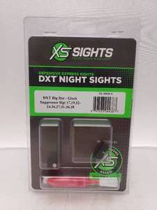 lot 709 image: XS SIGHT GL-0004S-5 DXT BIG DOT GLK 1719 SUPRESS