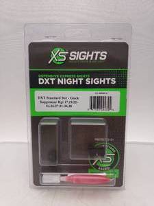 lot 712 image: XS Sights for Glock� 1719 Suppressor Height 247 Standard Dot Tritium Express Set