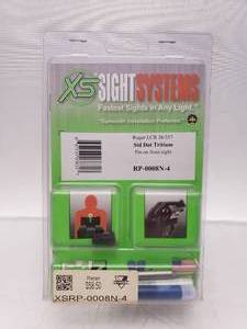 lot 714 image: XS SIGHT RP-0008N-4 STD DOT TRITIUM RUG LCR