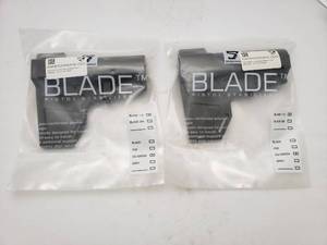 lot 369 image: KAK Industry Shockwave Blade Pistol Stabilizer - OD Green - QUANTITY 2 - BID IS TIMES THE QUANTITY