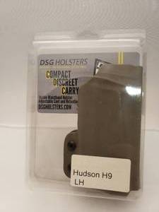 lot 720 image: CDC IWB Handgun Kydex Holsters - Gun-brand-hudson - Gun-model-h9 - Left - E2-tan