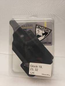 lot 209 image: CDC IWB Handgun Kydex Holsters With Light - Gun-b un-model-glock-19-more - Aplc-light - Left - Black