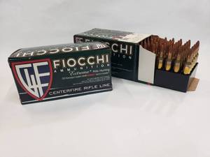 lot 454 image: Fiocchi Extrema .223 REM 50gr Varmint Grenade (223VGNT) Ammo. 50 Rounds Per Box. PRICE IS PER BOX. - QUANTITY 2 - BID IS TIMES THE QUANTITY