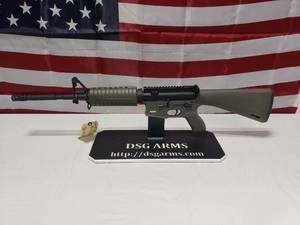 lot 302 image: Cavalry Arms CAV-15 MKII AR15 .223 Rifle w 16 Barrel & OD Green Stock, Lower & Furniture