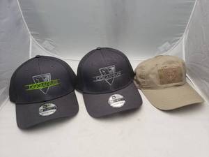 lot 703 image: Lot of 3 New DSG Arms Hats.  Getem While You Can