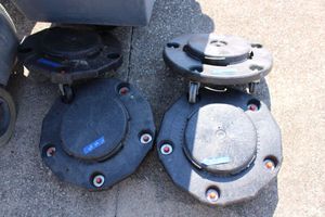 lot 14 image: (4) Single Trash Container Dollies