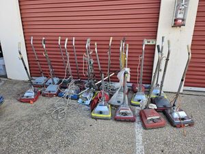 lot 52 image: Commercial Vacuums and parts
