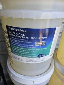 lot 31 image: (3) BIOESQUE Botanical Disinfectant Solution - Three 5 Gal Containers