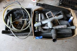 lot 117 image: Vacuum parts as shown