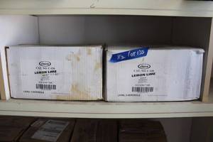 lot 133 image: (2) boxes Lemon Lime 7 oz. cans of air fresheners