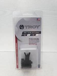 lot 16 image: Troy Front Folding Battlesight M4 Style   Black