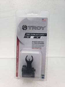 lot 17 image: Troy Front Folding Battlesight HK Style   Black