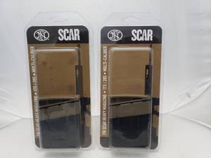 lot 43 image: FN Scar 17S  20S Heavy Duty Magazine - QUANTITY 2 - BID IS TIMES THE QUANTITY