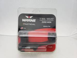 lot 58 image: Warne Gen 2 XSKEL 1inch MSR Mount   Black