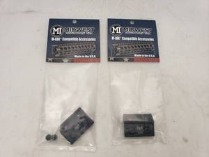 lot 126 image: Midwest Industries 45 Degree Offset Surefire Light Mount   M LOK - QUANTITY 2 - BID IS TIMES THE QUANTITY