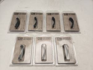 lot 135 image: B5 Systems Aluminum Trigger Guard   Black - QUANTITY 7 - BID IS TIMES THE QUANTITY