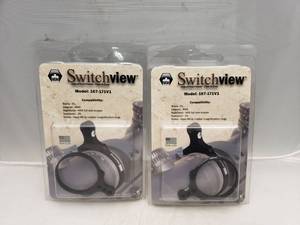lot 198 image: MGM Switch View Lever for NightForce NXS and Other Scopes - QUANTITY 2 - BID IS TIMES THE QUANTITY