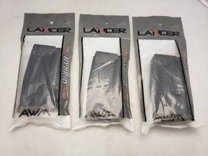 lot 236 image: Lancer L5AWM .300BLK 20rd Mag Opaque   Black - QUANTITY 3 - BID IS TIMES THE QUANTITY