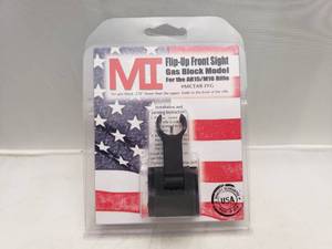 lot 239 image: Midwest Industries Front Flip-Up Sight for Gas Block - Black