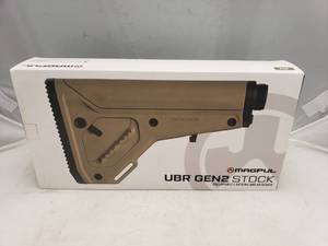 lot 262 image: MAGPUL UBRUtility 2.0 Battle Rifle Stock   Dark Earth