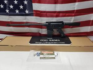 lot 353 image: NEW Colt LE6920 5.56mm OEM2 Carbine w 16 Barrell - Black, No Furniture, Model LE6920-OEM2