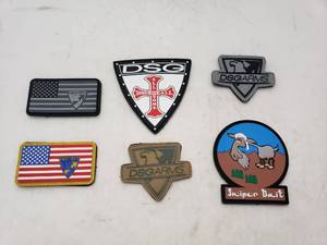 lot 150 image: DSG Six Pack of Patches