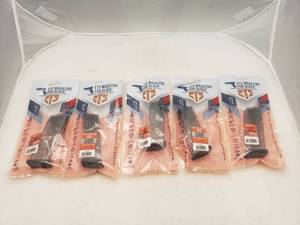 lot 383 image: ETS for Glock� 19 9MM 15rd Magazine - QUANTITY 5 - BID IS TIMES THE QUANTITY