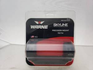 lot 258 image: Warne Precision Skyline 30mm Mount MSR Ideal Height   Black