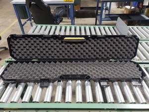lot 335 image: New TRIARC Hard Shell AR15 Case w Padding, Measures 47 x 9