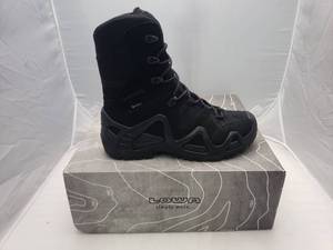 lot 351 image: NEW Lowa Zephyr GTX Hi Tactical Boots 310532, Size US Mens 8 - Black