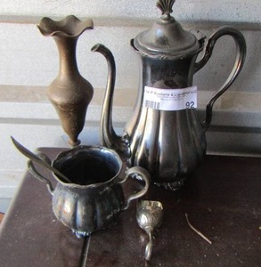 lot 92 image: sterling silver lot-