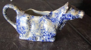 lot 119 image: ChintWare moo Cow Creamer  - MADE FOR LAURA ASHLEY 1989