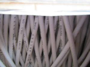 lot 201 image: rg6u 3.0ghz coaxial cable 1000 fr