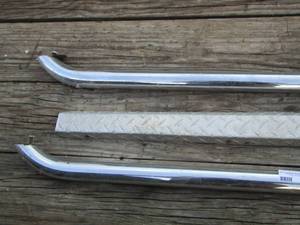 lot 232 image: TRUCK SIDE RAILS & A CROME STRIP