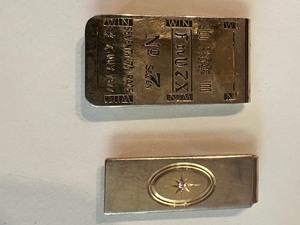 lot 245 image: 2 MONEY CLIPS