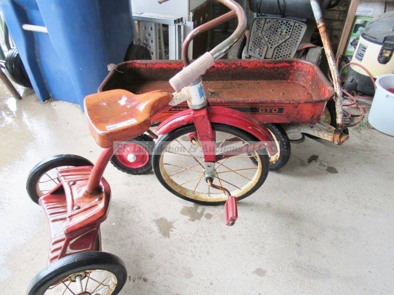 vintage western flyer tricycle