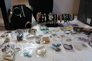 lot 109 image: Assorted fashion bracelets. Generous selection