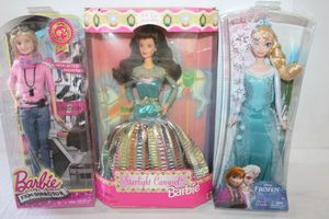 lot 152 image: Barbie Dolls unopened in Packages