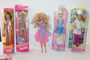 lot 153 image: Barbie Dolls unopened in Packages