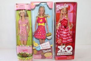 lot 154 image: Barbie Dolls unopened in Packages
