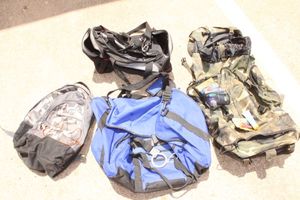 lot 166 image: Duffle bags and CampingHiking Backpack