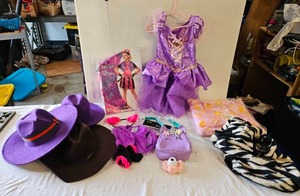 lot 198 image: Kids Halloween costumes and hats