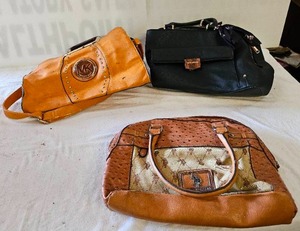 lot 199 image: Used purses - MK, Polo, and Steve Madden brands